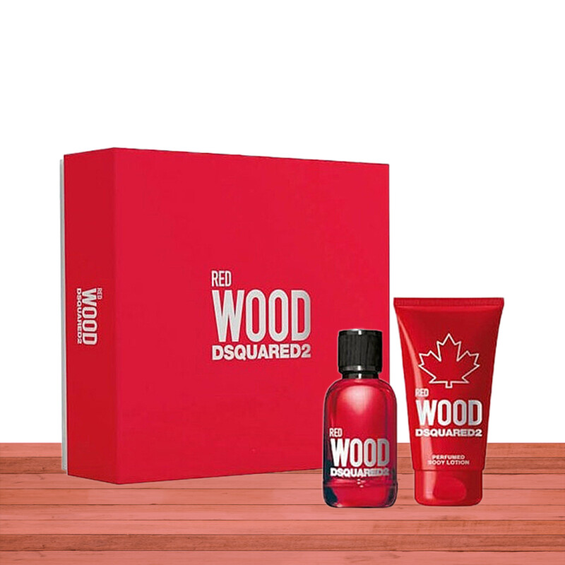 Dsquared2 Red Wood Eau De Toilette 30ml Gift Set