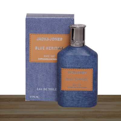 Jack & Jones Blue Heritage Eau De Toilette 75ml Spray