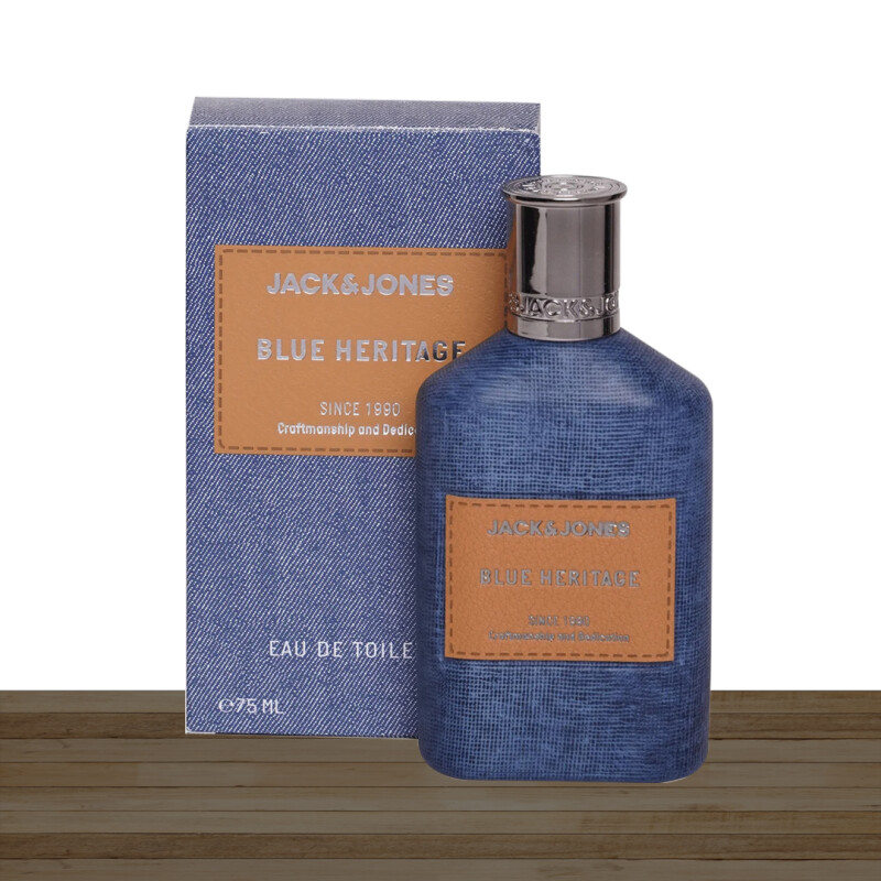 Jack & Jones Blue Heritage Eau De Toilette 75ml Spray
