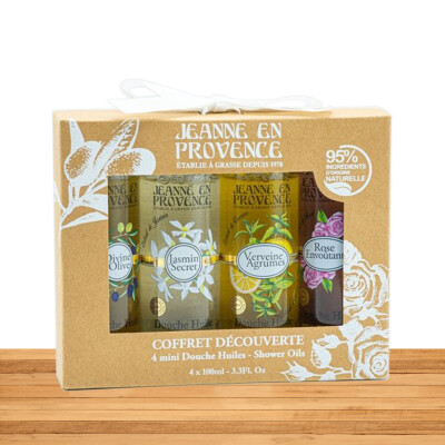 Jeanne Arthes Jeanne En Provence Mini Douche x4 100ml Gift Set
