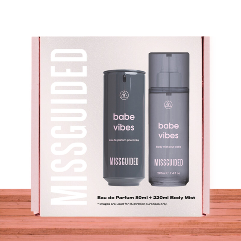 Missguided Babe Vibes Eau De Parfum 80ml Gift Set