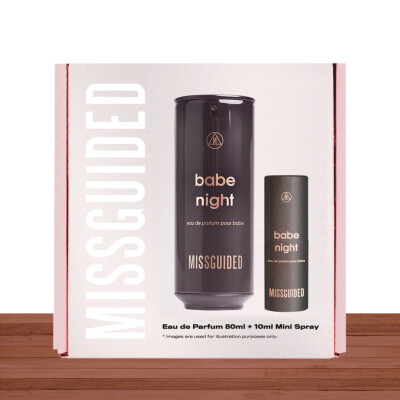 Missguided Babe Night Eau De Parfum 80ml Gift Set