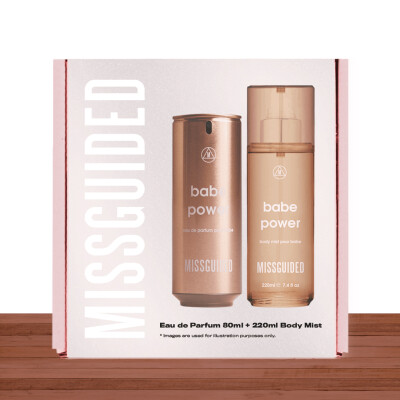 Missguided Babe Power Eau De Parfum 80ml Gift Set