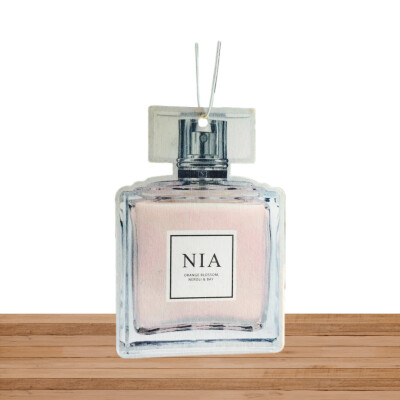 NIA CAR FRAGRANCES Orange Neroli and Bay Car Fragrance