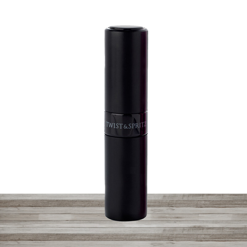 Twist & Spritz Black Atomiser 8ml Refillable Spray