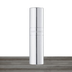 Twist & Spritz Polished Silver Atomiser 8ml Refillable Spray