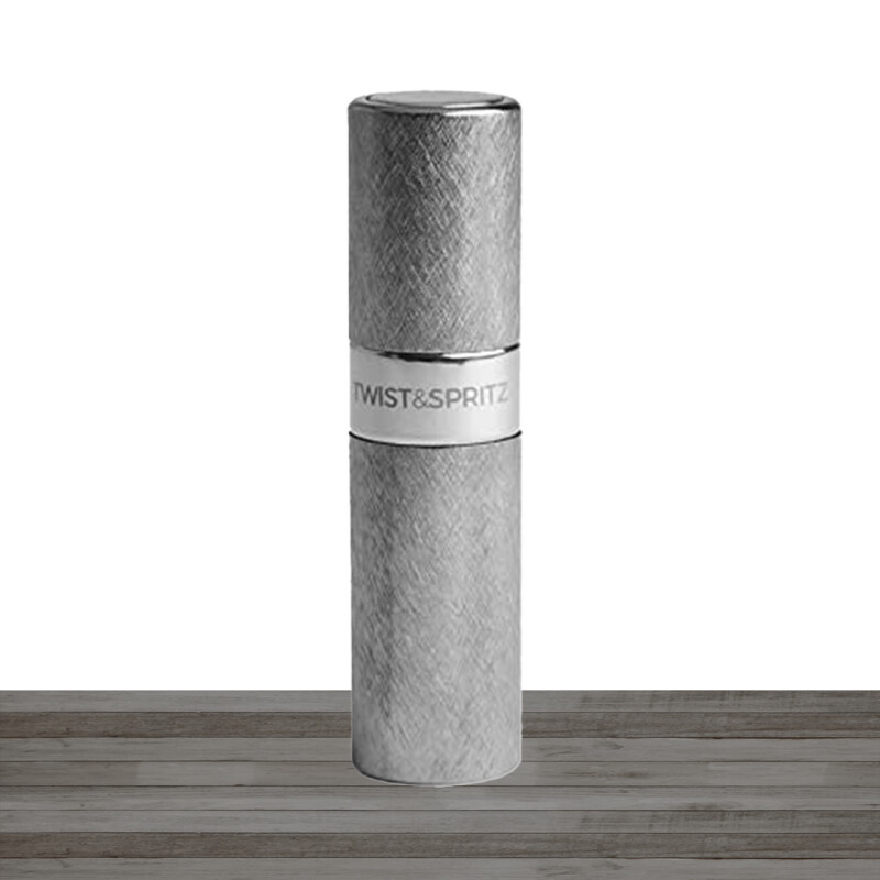 Twist & Spritz Silver Atomiser 8ml Refillable Spray