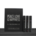Young And Gifted Peace, Love And Happiness 3 x 15ml Roll On